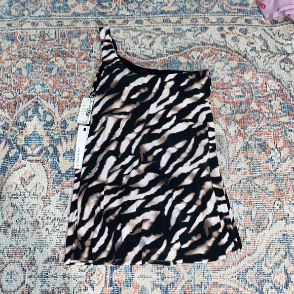 Magicsuit Zimbabwe Amal Animal Print One Piece Swim Dress SZ 12 NWT - Picture 6 of 8